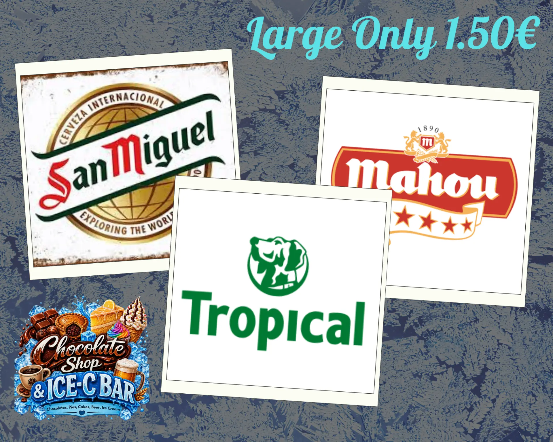 San Miguel, Mahou and Tropical lager offer